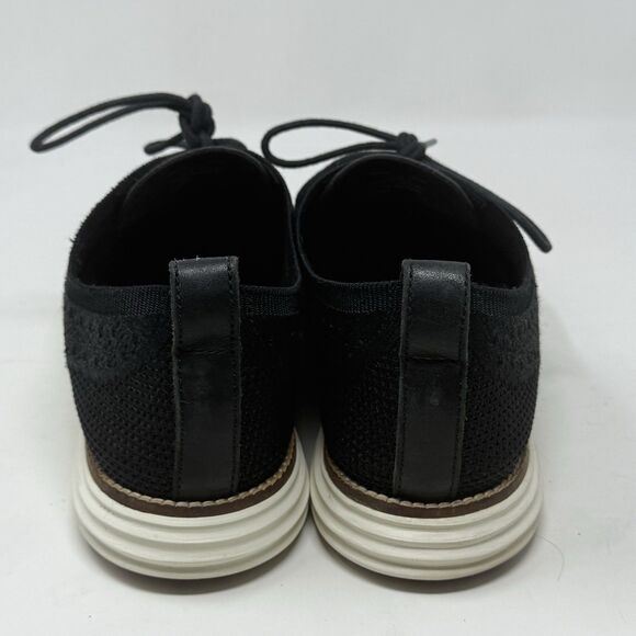 Cole Haan Zerogrand Stitchlite Wingtip Oxford Mens 10.5 Black Knit Lace Up Shoes main image 6